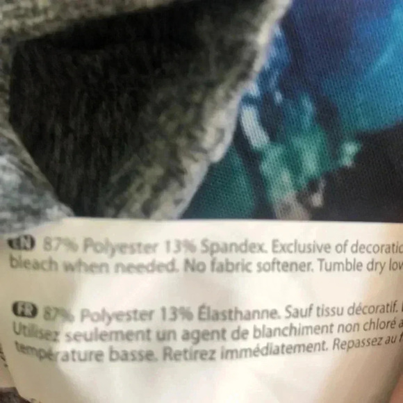 Zobha XXL heather gray athletic crop tank top‎ plus size - Picture 6 of 9